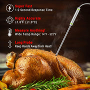 Labart Leave-In 4-Probes Meat Thermometer TP17H